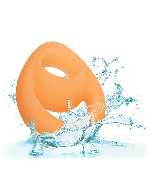Male Sex Toys CalExotics Alpha Glow in the Dark Teardrop Cock Ring
