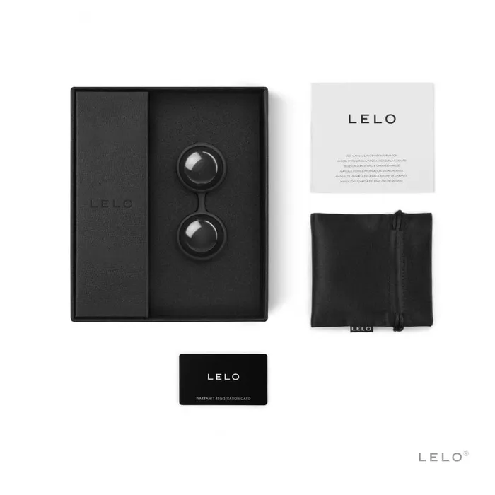 Male Sex Toys LELO Lelo Luna Noir Beads