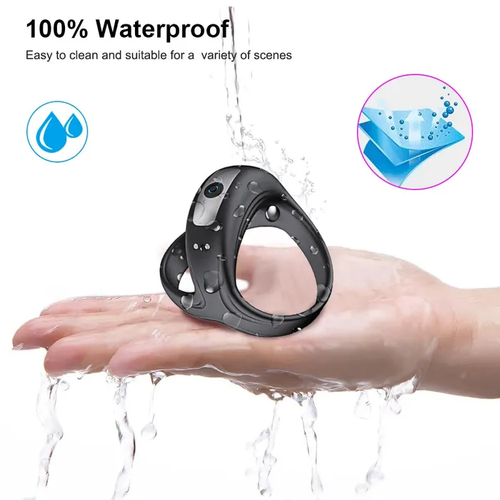 Male Sex Toys Romulus Versatile 3in1 Vibrating Penis Ring Male Sex Device with 10 Vibration Modes