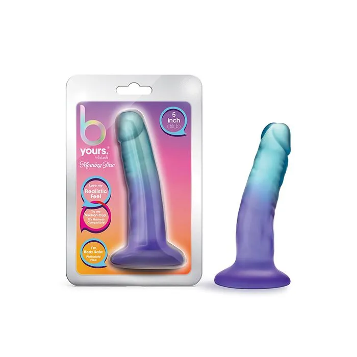 Morning Dew Dildo 5in Sapphire Blush Dildos