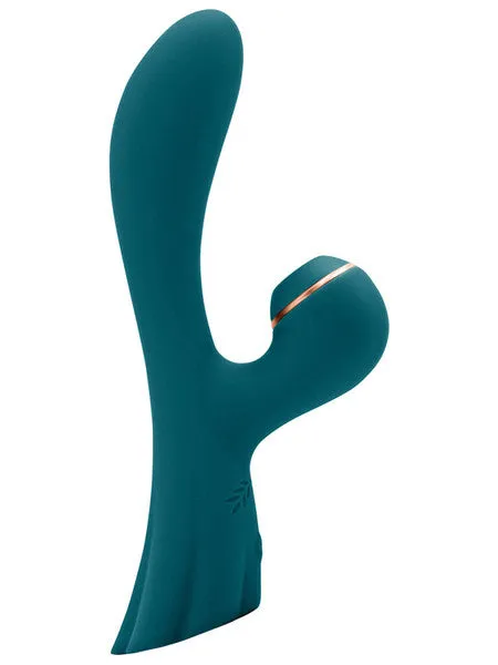 NS Novelties Luxe Aura GSpot Vibrator with Clitoral Suction NS NOVELTIES Female Sex Toys
