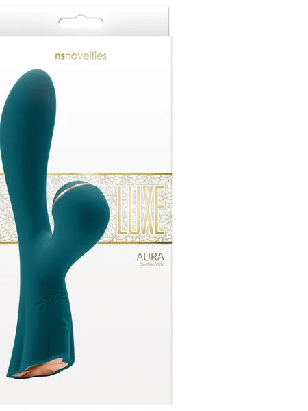 NS Novelties Luxe Aura GSpot Vibrator with Clitoral Suction NS NOVELTIES Female Sex Toys