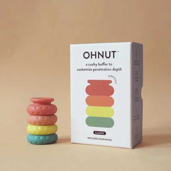 ohnut Female Sex Toys Ohnut Set of Four Classic Rings in Rainbow