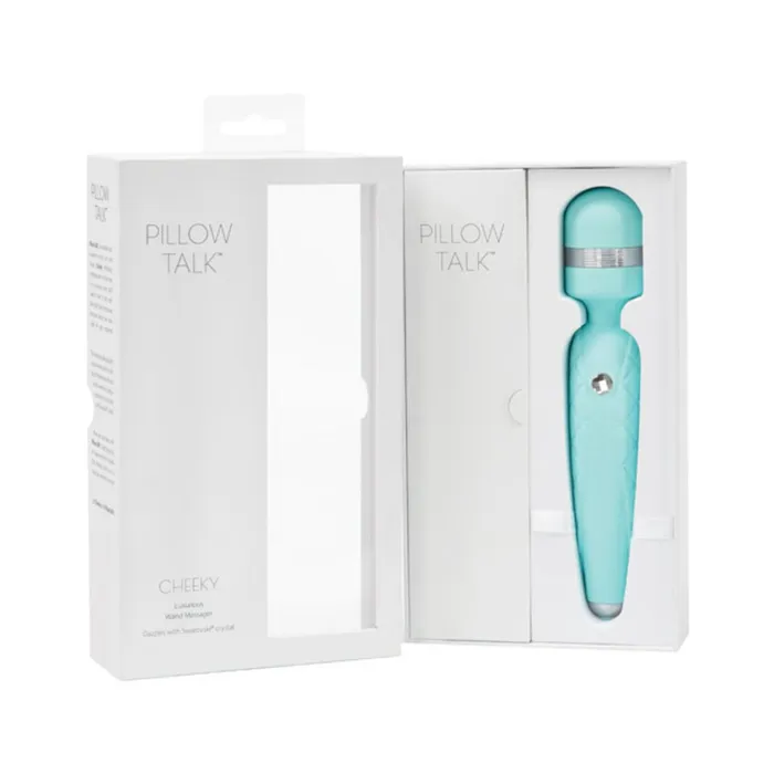 Pillow Talk Cheeky Silicone Rechargeable Wand Massager BMS Female Sex Toys