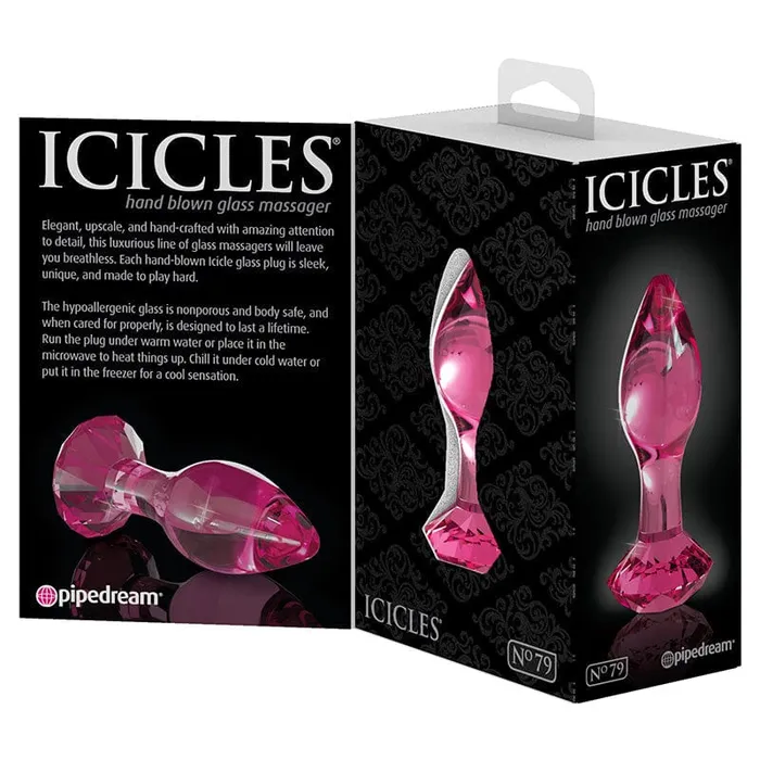 Pipedream Products Icicles No 79 Glass Massager Pipedream Products Dildos