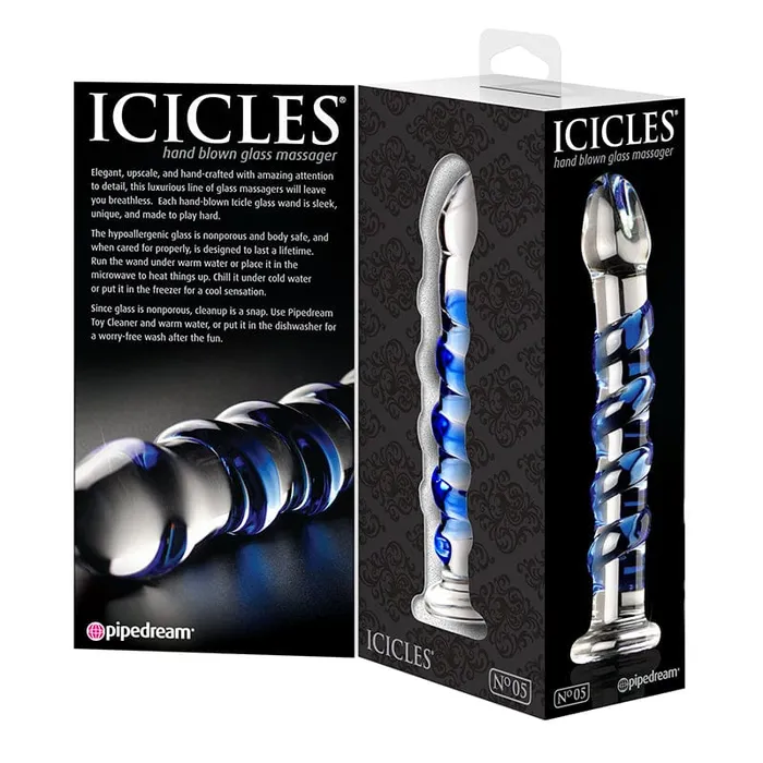 Pipedream Products Pipedream Products Icicles No 5 Glass Massager Dildos