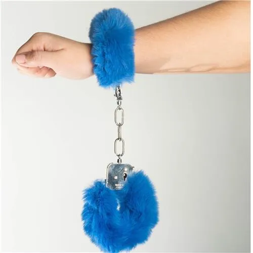 Poison Rose Fluffy Handcuffs PoisonRose Vibrators