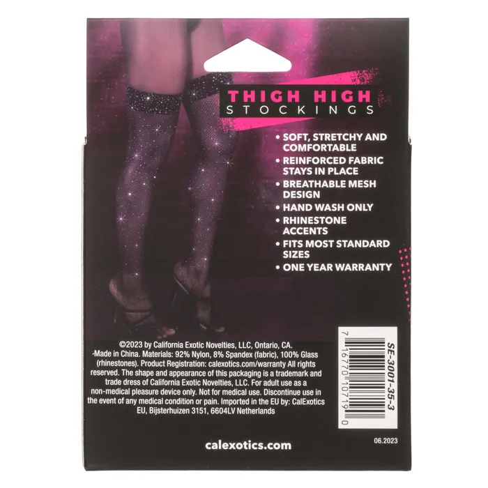 Radiance Thigh High Stockings Calexotics Vibrators