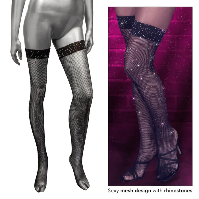 Radiance Thigh High Stockings Calexotics Vibrators