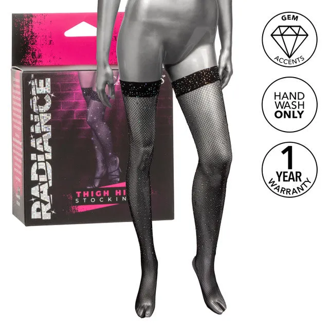 Radiance Thigh High Stockings Calexotics Vibrators