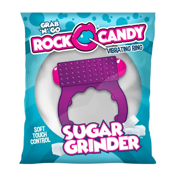 Rock Candy Sugar Grinder Vibrating Cock Ring Rock Candy Couples