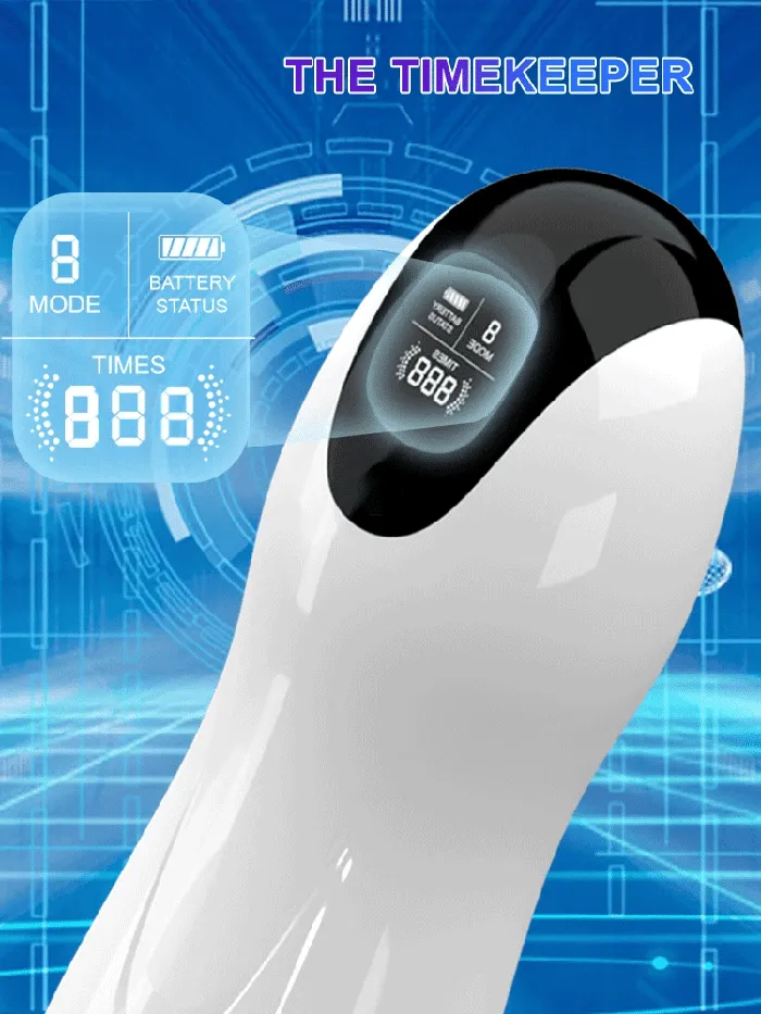 Romulus Male Sex Toys Automatic Male Masturbator Cup Vibration Blowjob Real Vagina Pocket Pussy