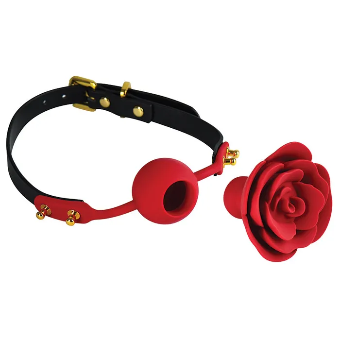 Rose Ball Gag Zalo Male Sex Toys