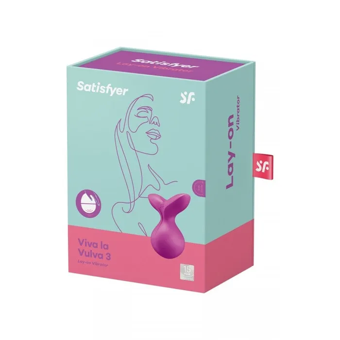 Satisfyer Viva La Vulva 3 LayOn Vibrator Satisfyer Vibrators