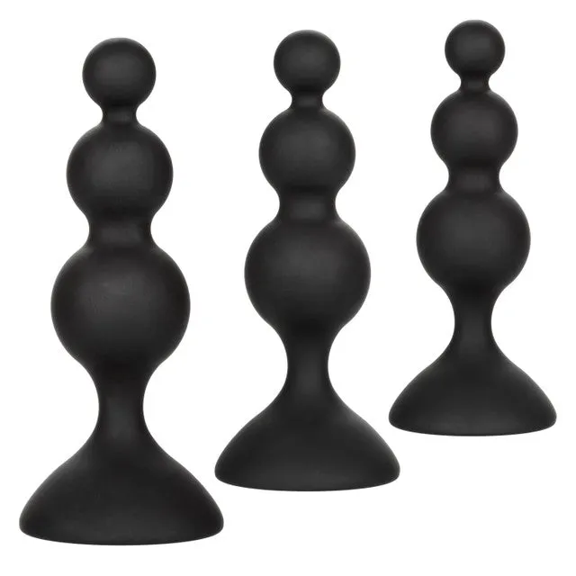 Silicone Beaded Anal Kit Calexotics Anal