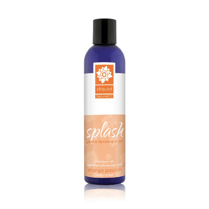 Sliquid Splash Mango Passion Feminine Wash Sliquid Vibrators