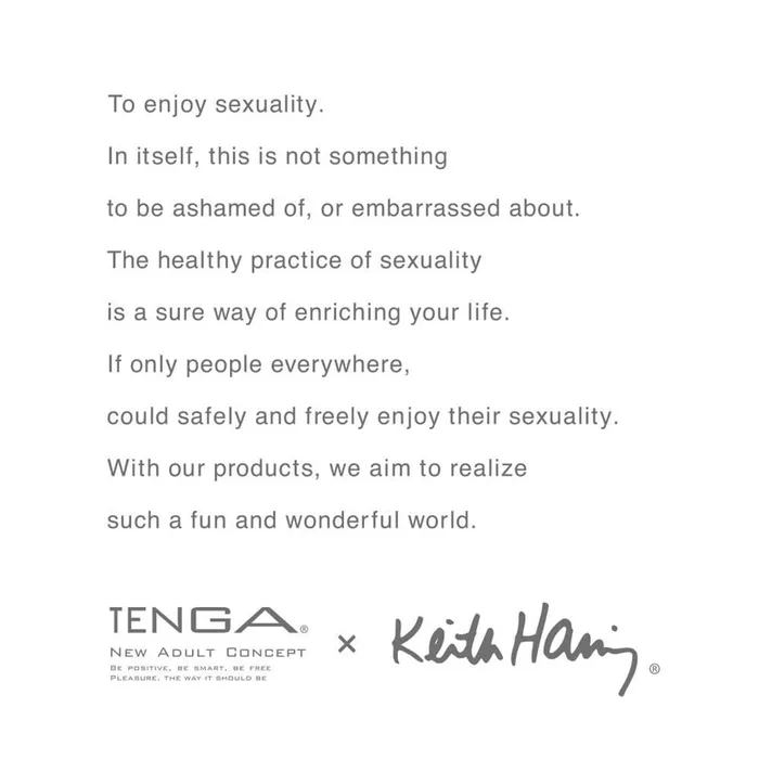 Tenga x Keith Haring Original Vacuum Cup Tenga Male Sex Toys