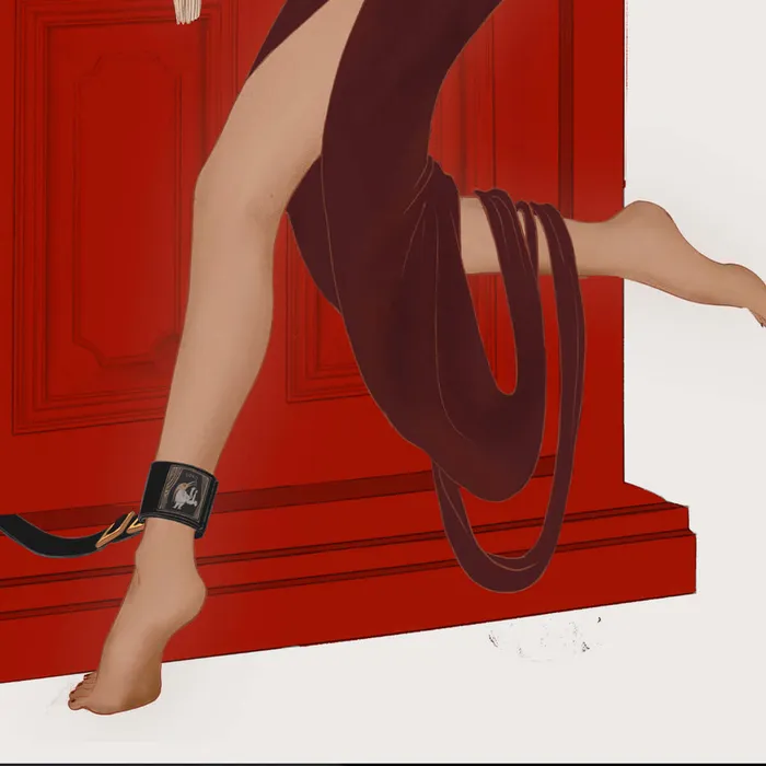Under the Door Ankle Restraints UPKO Dildos