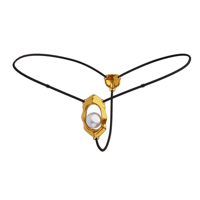UPKO Female Sex Toys Moist Eyes Gstring Clitoral Jewelry With Bead Stimulator