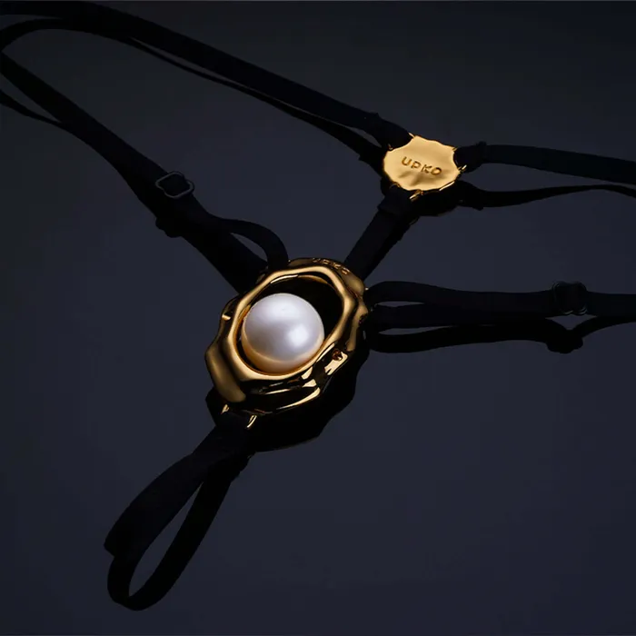 UPKO Female Sex Toys Moist Eyes Gstring Clitoral Jewelry With Bead Stimulator