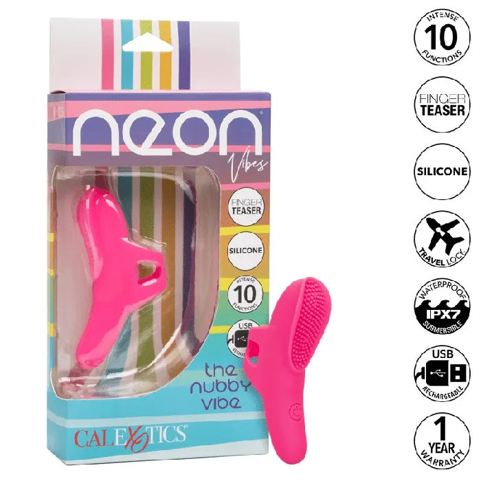 Vibrators Calexotics Neon Vibes The Nubby Vibe CALEXOTICS