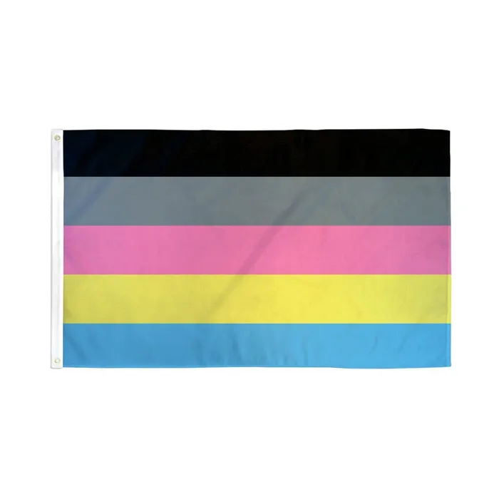 Vibrators Flags Importer 3 x 5 Polygender Pride Flag Flags Importer