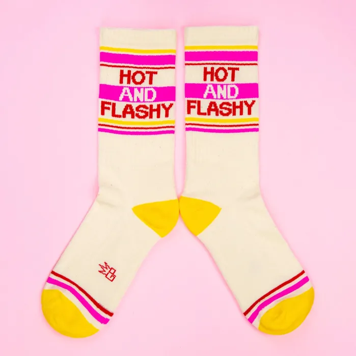 Vibrators Hot And Flashy Gym Crew Socks Gumball Poodle