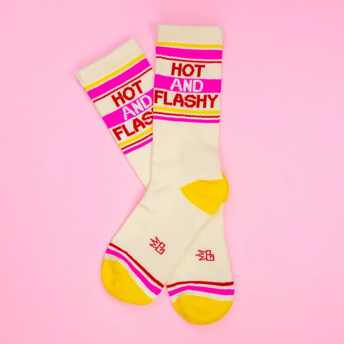 Vibrators Hot And Flashy Gym Crew Socks Gumball Poodle