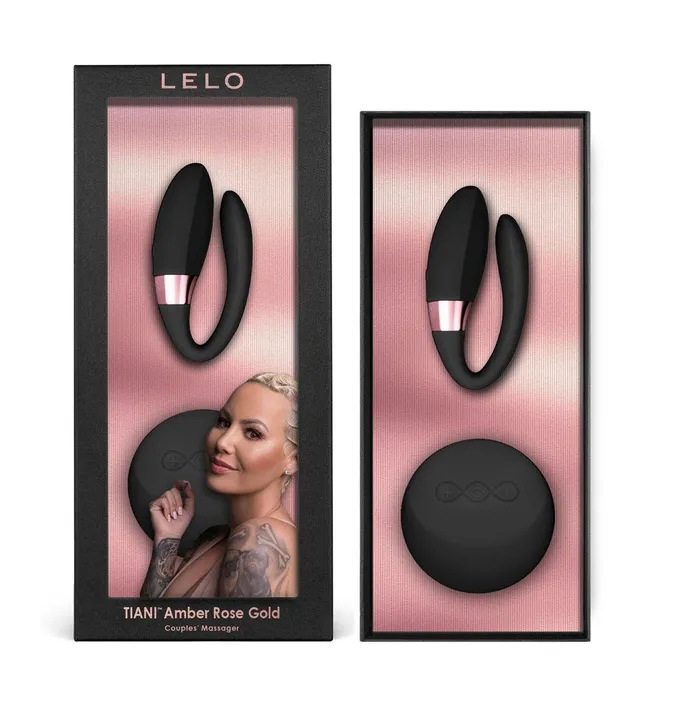 Vibrators Lelo TIANI Amber Rose Gold Couples Massager by LELO