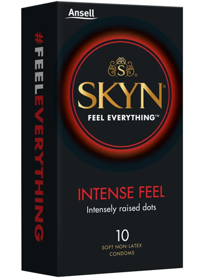 Vibrators SKYN Intense Feel Condoms Ansell