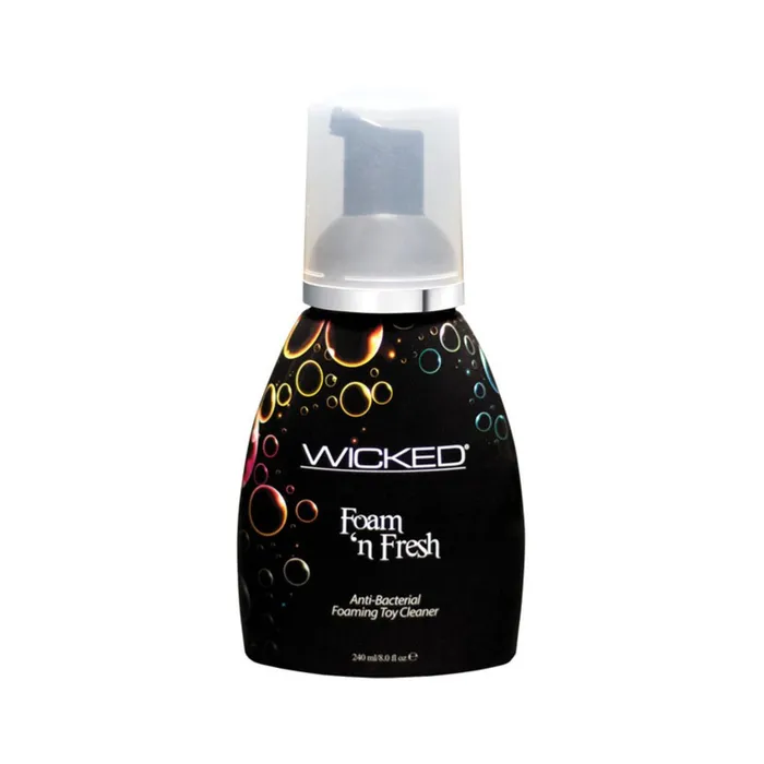 Vibrators Wicked Wicked Foam N Fresh AntiBacterial Foaming Toy Cleaner 8 oz Vibrators Wicked Wicked Foam N Fresh AntiBacterial Foaming Toy Cleaner 8 oz