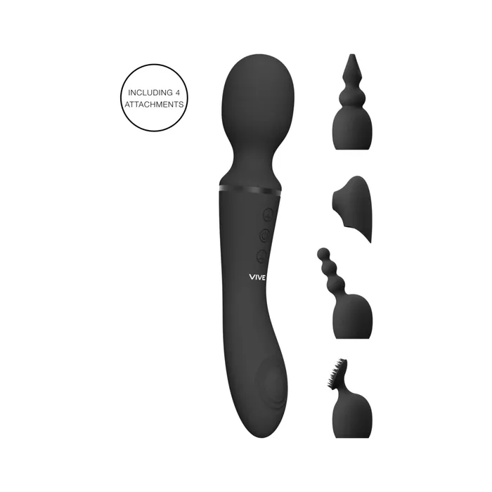 Vive Nami Pulse Wave Vibrating Wand Shots Vibrators