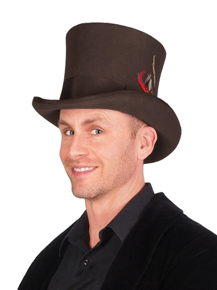 Western Fashion Vibrators Steampunk Felt Hat