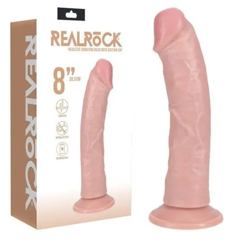 Windsor REALROCK 8 Vibrating Cock Flesh Dildos